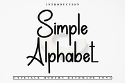 Simple Alphabet, a Handwritten Font by InermediaSTUDIO (Thumbnail 1 of 7)