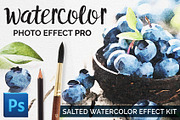 Watercolor Photo Effect - Salted