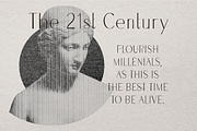 Vlasta Minimal Modern Sans Display, a Sans Serif Font by Cloverons (Thumbnail 6 of 14)