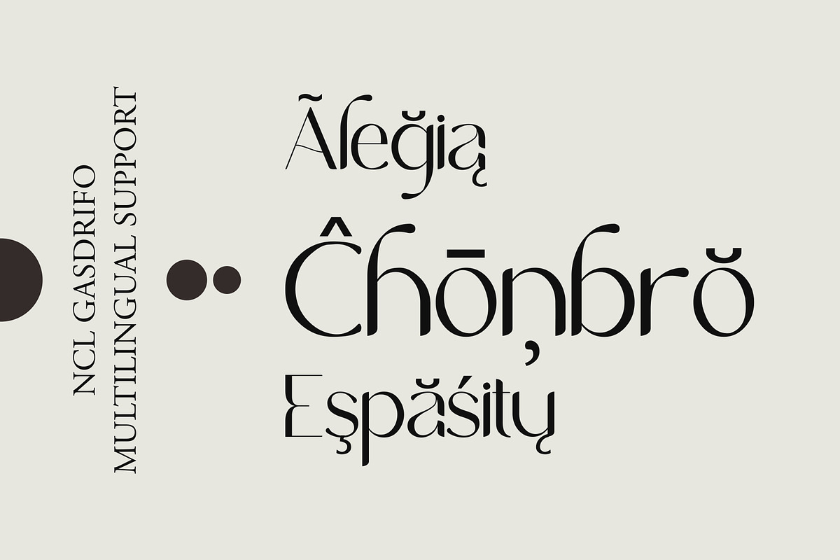 NCL Gasdrifo - Modern Elegant Font, a Sans Serif Font by Enxyclo Studio (Photo 8 of 10)