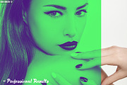Duo-Green Duotone Photoshop Action, an Action Add-On by Claudiu Gabriel (Thumbnail 2 of 6)