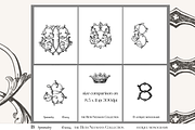 Antique Vintage Monogram B Initial, an Object Graphic by Antique Monograms (Thumbnail 3 of 4)