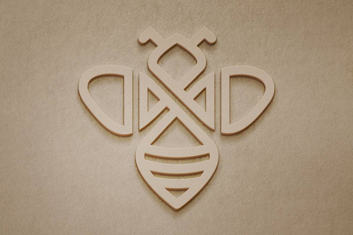 Bee Logo Vector Icon, an Icon by Vector Crush Graphics (Photo 2 of 3)