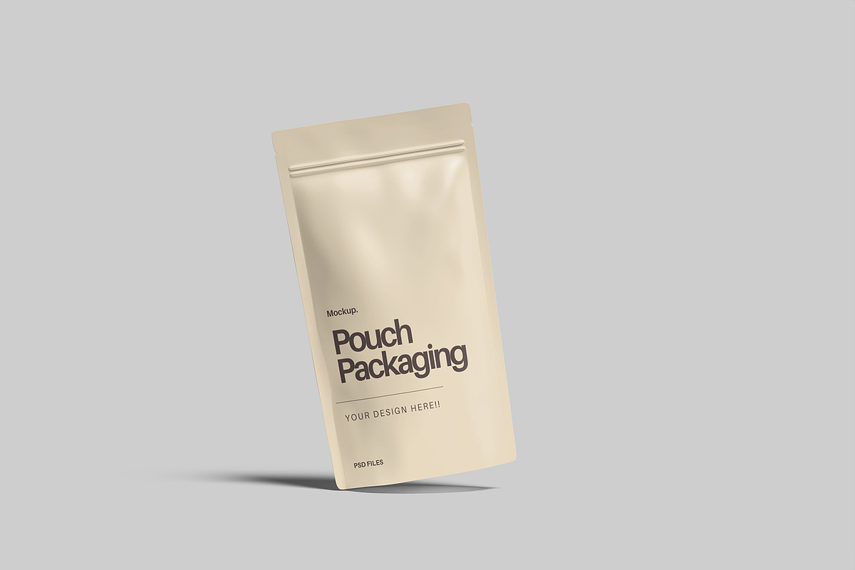 Pouch Packaging Mockup, a Packaging Mockup by Graphiculon (Photo 3 of 11)