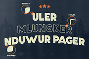 Buerno- Boldy Typeface, a Handwritten Font by Bentype Studio (Thumbnail 3 of 7)