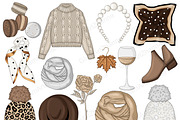 Trends Clipart, a Seasonal Illustration by GlamArtZhanna (Thumbnail 2 of 4)