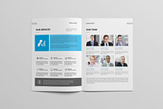 Company Profile Template WORD & INDD, a Brochure Template by Taiffco (Thumbnail 7 of 8)