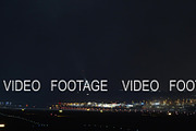 Aircraft night take-off. Airport, a Graphic by Grey Coast Media (Thumbnail 1 of 2)