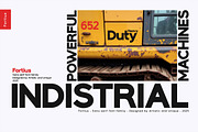 Fortius - Sans serif font family, a Sans Serif Font by Artistic & Unique (Thumbnail 14 of 15)