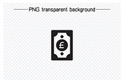 Pound currency Money Icons Set, a Finance Illustration by Designfour (Thumbnail 2 of 7)