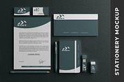 Branding Stationery Mockup, a Product Mockup by Pixie Creative (Thumbnail 4 of 6)