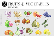 Fruits and Vegetables Encyclopedia, a Food Illustration by Anastezia Luneva (Thumbnail 5 of 9)