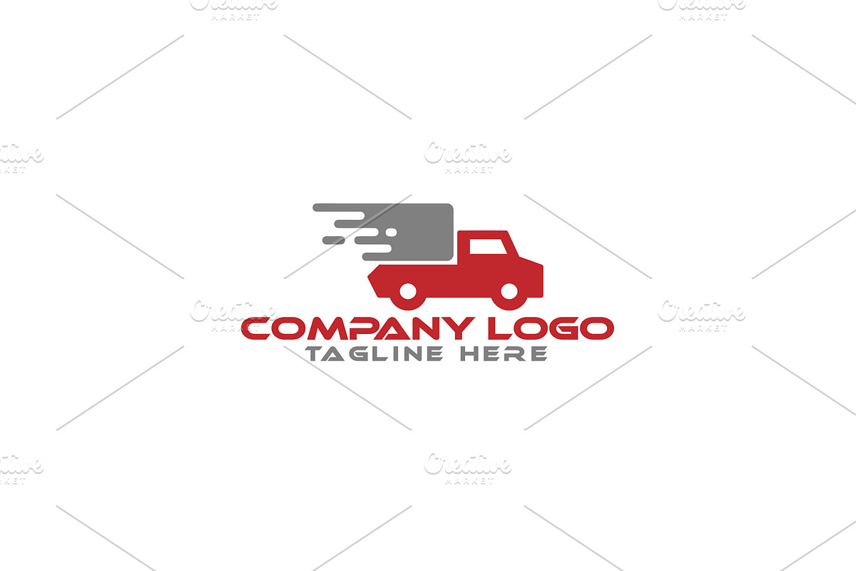 Transport trucking logistics logo ve, a Branding & Logo Template by ArmanHossen75