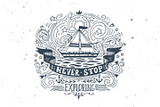 Sailor Spirit | Nautical collection, an Illustration by Blue Ink Studio (Thumbnail 5 of 5)
