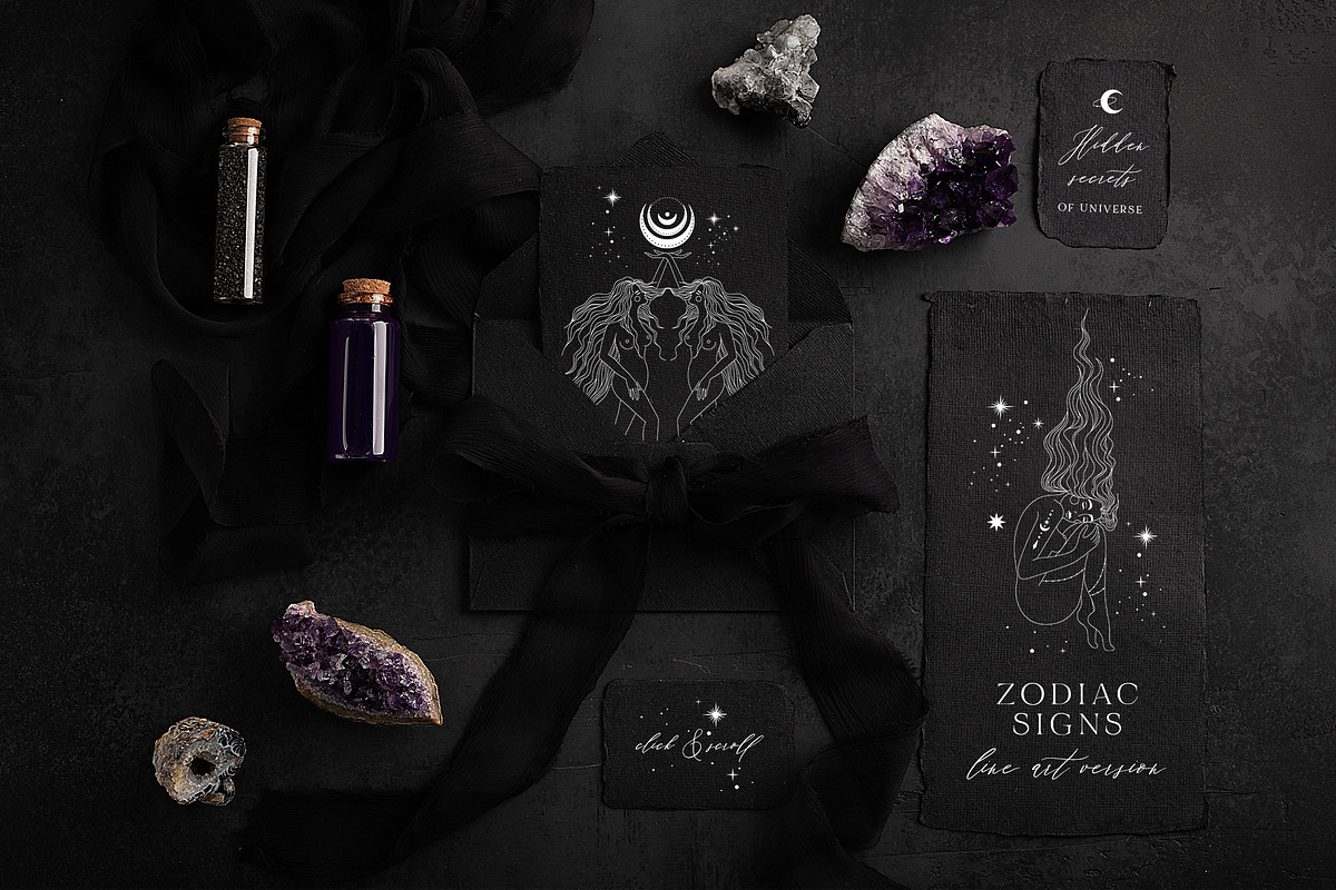 NOCTURNA Hidden Secrets Collection, a Decorative Illustration by Muse Artist (Photo 8 of 47)