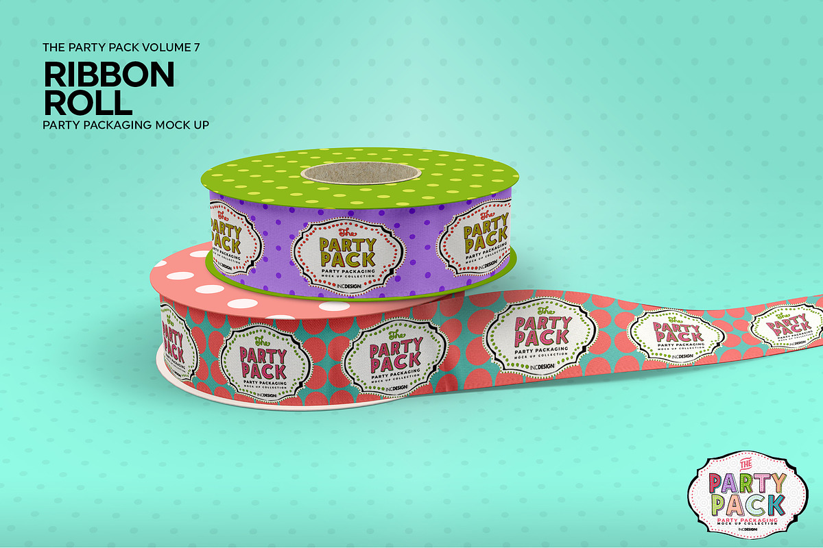 Vol.7 Party Packaging Mockups, a Packaging Mockup by INCDesign (Photo 16 of 18)