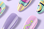 Nail Tips Mockup Set, a Merchandise Mockup by creatsy5 (Thumbnail 9 of 11)