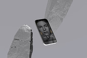 iPhone 17 Pro Mockup Floating Betwee, an iPhone Mockup by Creative_A23 (Thumbnail 3 of 4)