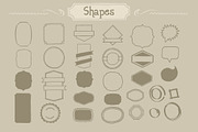 120 Handwritten Decorative Shapes 01, an Object Graphic by Cruzine (Thumbnail 4 of 5)