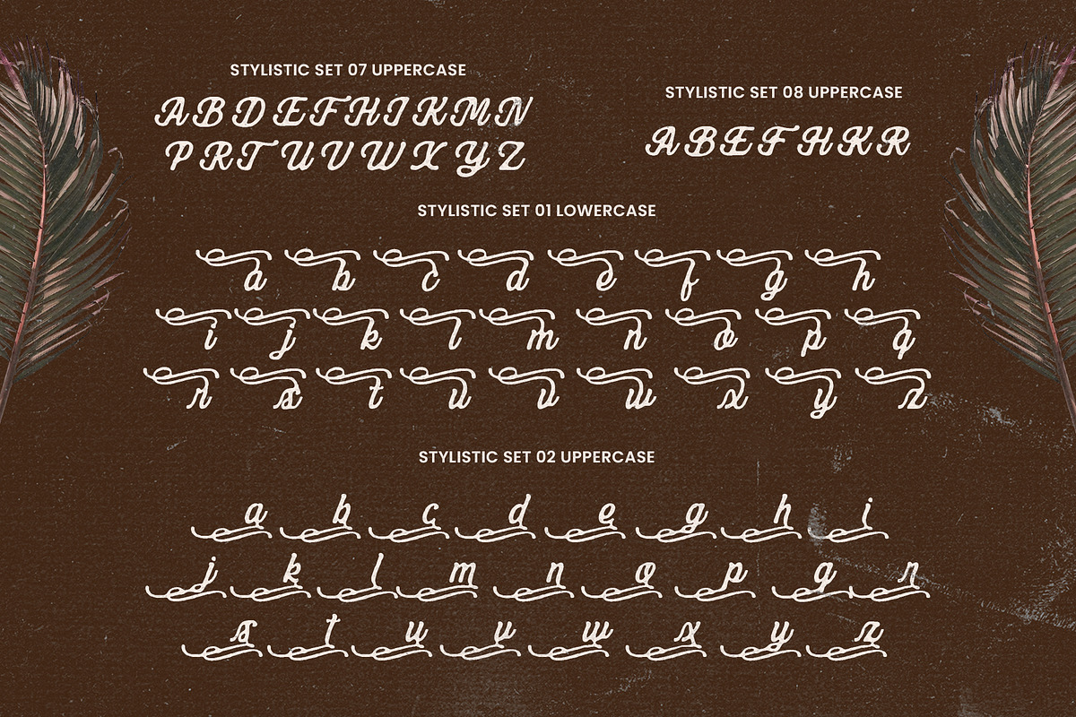 Coastal Angels Typeface, a Script Font by alit design (Photo 11 of 17)