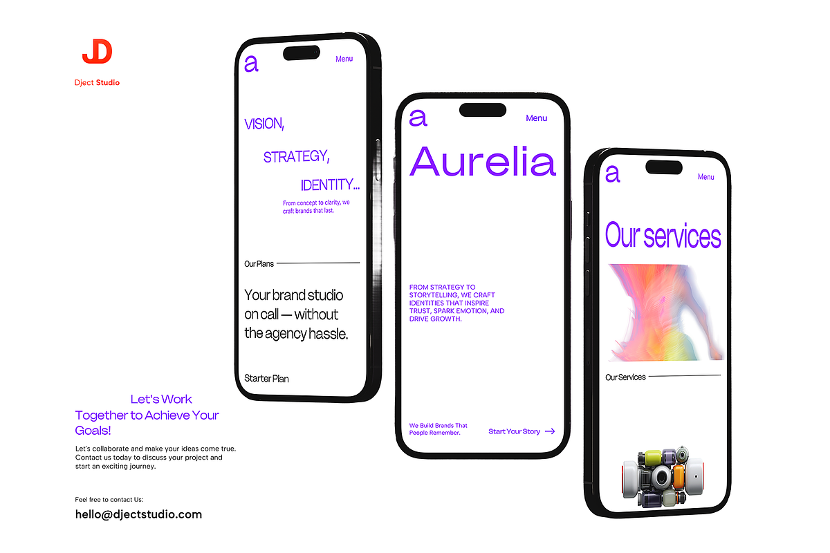 Aurelia Branding Agency Kit, an UI Kit Template by DjectStudio (Photo 10 of 10)