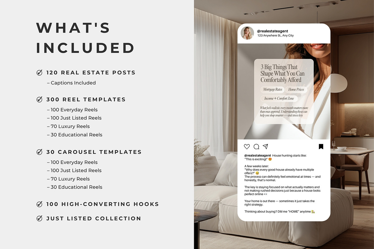600 Real Estate Templates, a Social Media Template by Instprofi | Studio Estimo (Photo 11 of 12)