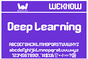 Brainwave font, a Font by weknow (Thumbnail 4 of 8)