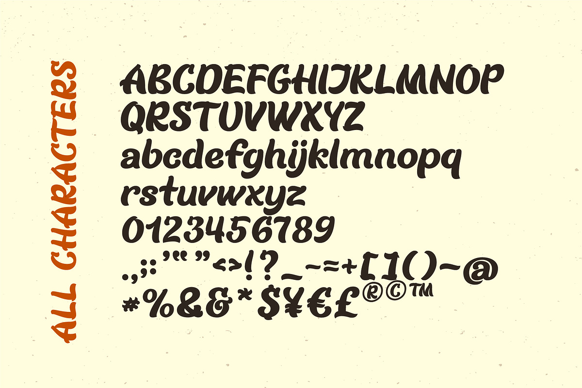 Warmth - retro brush bold font, a Script Font by Anna Zakharchenko (Photo 10 of 12)