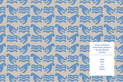 Blue Octopus Seamless Pattern, a Pattern Graphic by Bonfloret Studio (Thumbnail 1 of 3)