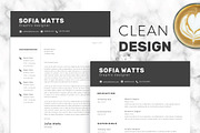Modern Resume Template for Word, a Resume Template by SharpResumeFoundry (Thumbnail 3 of 5)