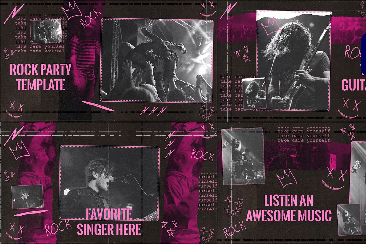 Rock Party, a Templates & Theme by mdlabdesign (Photo 1 of 2)