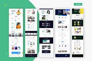 Edums-Education & LMS Figma Templae, an UI Kit Template by Pixency (Thumbnail 2 of 14)