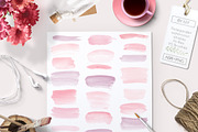 Watercolor Photoshop Brushes Strokes, a Brush Add-On by By Lef (Thumbnail 2 of 3)