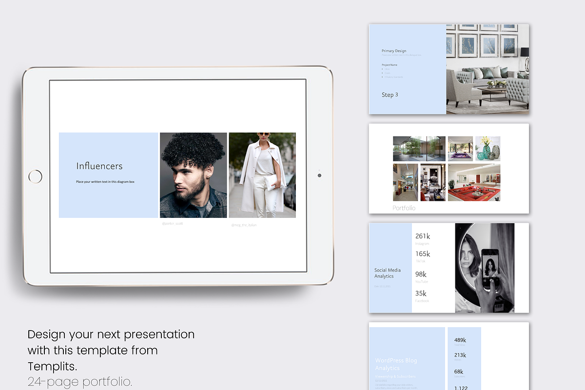 Google Slides & PowerPoint Template, a Presentation Template by Templits