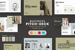 Pitch Deck Presentation Template
