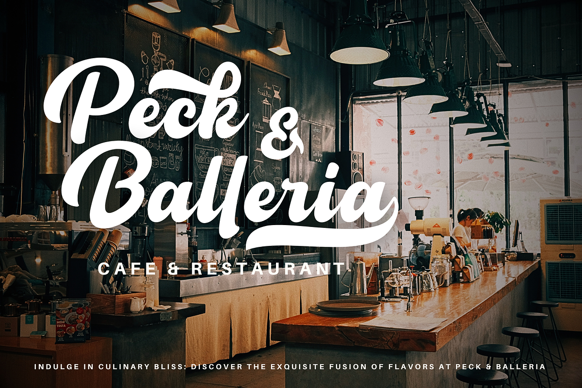 Restand - Retro Script, a Script Font by Sronstudio (Photo 6 of 13)