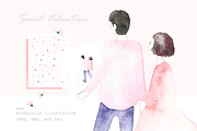 Sweet Valentine, a Person Illustration by Knysh Ksenya (Thumbnail 5 of 7)