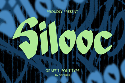 Silooc - Graffiti Font Type, a Script Font by ArtiXLabs
