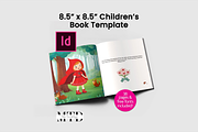 8.5x8.5 Children's Book Template, a Templates & Theme by Ms Tonia Designs (Thumbnail 1 of 8)