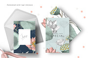 Nelumbo, Luxury Pattern & Motifs, a Pattern Graphic by TSTUDIO (Thumbnail 7 of 9)