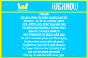 Boys and Girl font, a Font by weknow (Thumbnail 6 of 8)