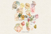 Abstract Watercolor Splotches PNG, a Decorative Illustration by whiteheartdesign (Thumbnail 2 of 15)
