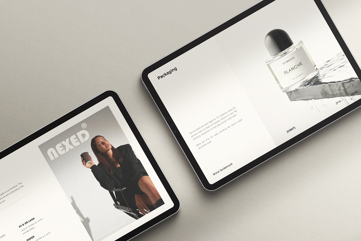Brand Guidelines Design Template, a Brochure Template by Studio Monova (Photo 14 of 19)