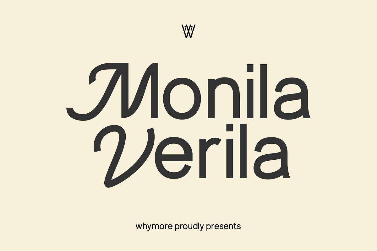 Monila Verila – Elegant Display Font, a Script Font by WhymoreArt (Photo 1 of 13)