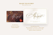 The Mozart Script, a Script Font by Blessed Print (Thumbnail 14 of 21)