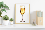 Gold Sparkle Christmas Clipart, an Illustration by Canvas Craft (Thumbnail 6 of 7)