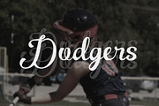 Garnesline - Sports Font, a Script Font by Flawless And Co (Thumbnail 7 of 10)