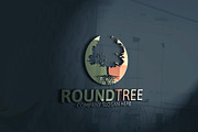 Round Tree Logo, a Branding & Logo Template by Josuf Media (Thumbnail 1 of 2)