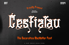 Cestizlav - Decorative Blackletter