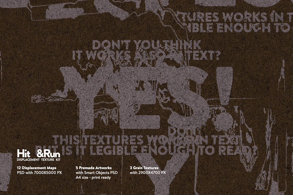 Hit&Run Displacement Map Texture Kit, a Texture Graphic by nicholasasmita (Photo 14 of 15)